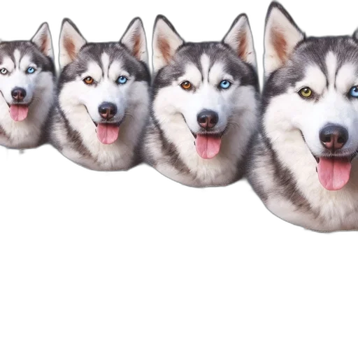 animal, creature, face, photorealistic transparent PNG cut-out