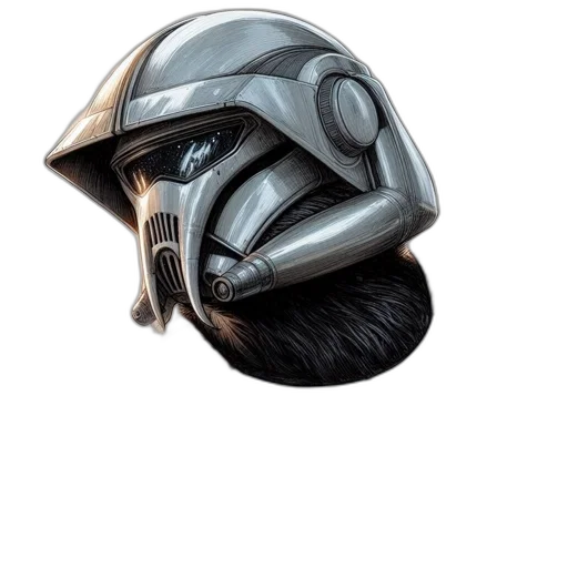 mask, hat, face, robot transparent PNG cut-out