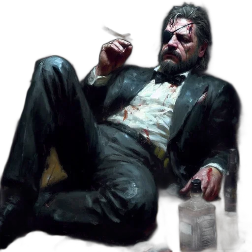 jacket, concept art, comic book art, photorealistic transparent PNG cut-out