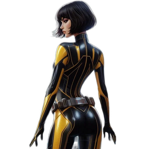 robot, jacket, comic book art, concept art transparent PNG cut-out