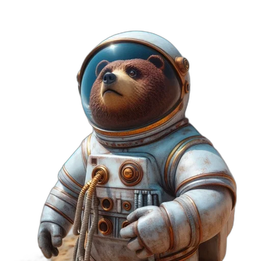 staff, animal, creature, robot transparent PNG cut-out