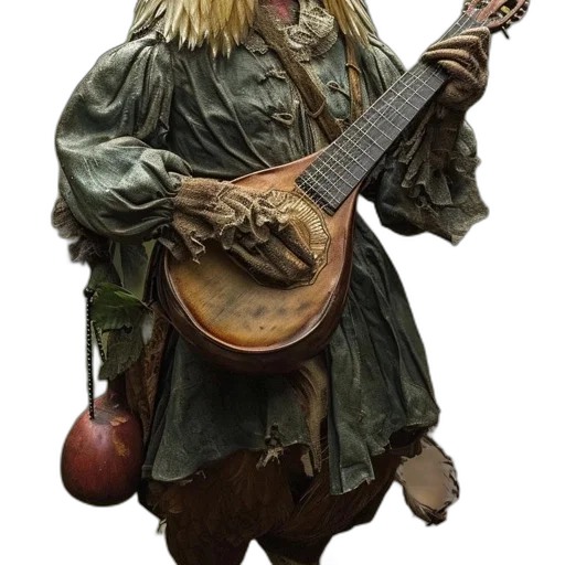 mask, creature, staff, concept art transparent PNG cut-out