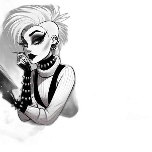 jewelry, concept art, comic book art, cartoon transparent PNG cut-out
