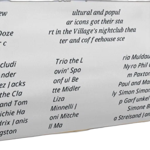 poster, lists, various, famous transparent PNG cut-out