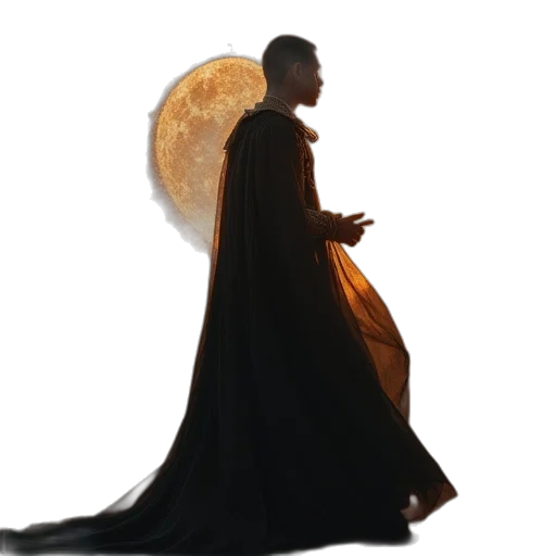 staff, umbrella, dress, concept art transparent PNG cut-out