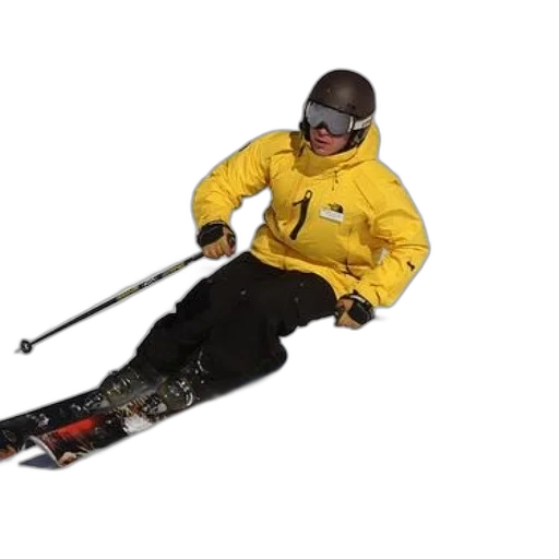 staff, jacket, photorealistic, skier transparent PNG cut-out