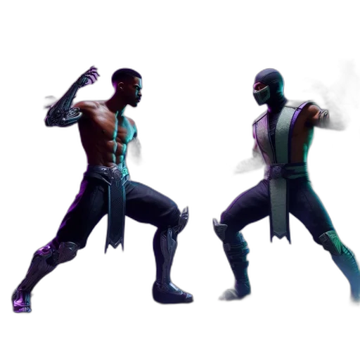 weapon, mask, concept art, 3d render transparent PNG cut-out