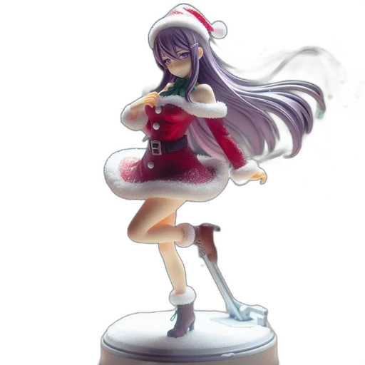 concept art, 3d render, santa, claus transparent PNG cut-out