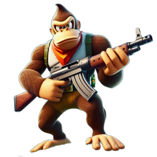 weapon, animal, staff, creature transparent PNG cut-out
