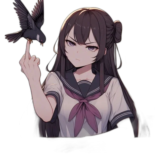 weapon, staff, animal, creature transparent PNG cut-out