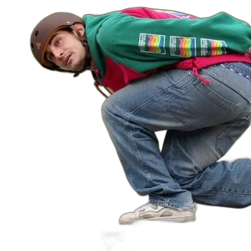 jacket, hat, shoes, staff transparent PNG cut-out