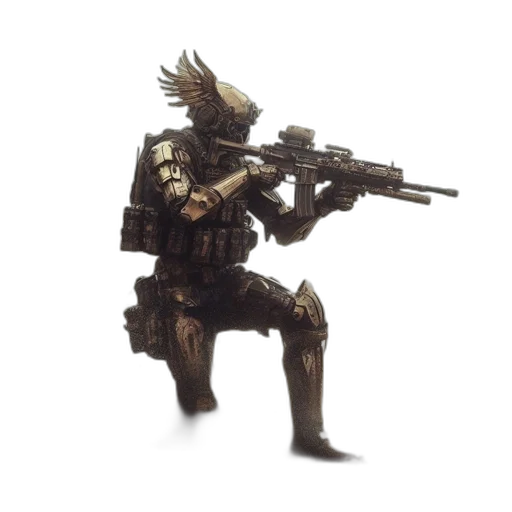 weapon, robot, animal, creature transparent PNG cut-out