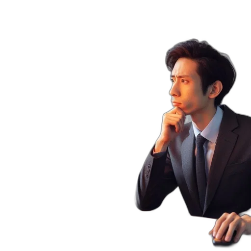face, staff, jacket, furniture transparent PNG cut-out