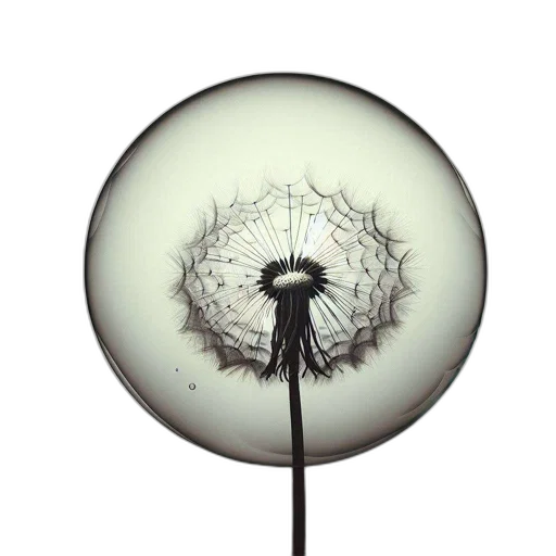 umbrella, flower, staff, crown transparent PNG cut-out