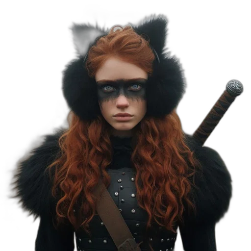 staff, jacket, mask, animal transparent PNG cut-out