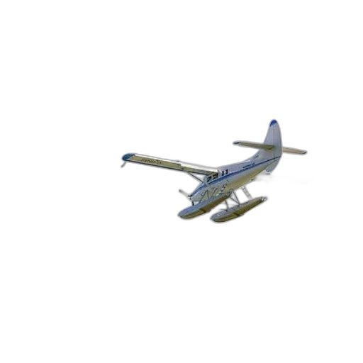 3d render, photorealistic, seaplane, takes transparent PNG cut-out