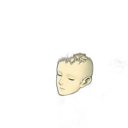 face, mask, hair, creature transparent PNG cut-out