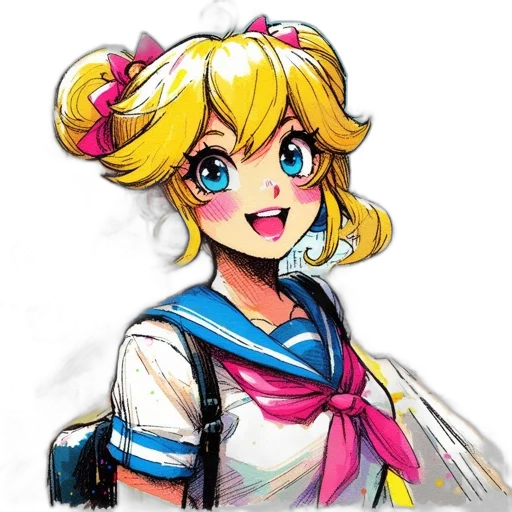 dress, face, staff, crown transparent PNG cut-out