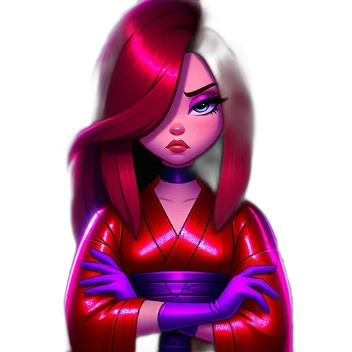 jacket, dress, staff, concept art transparent PNG cut-out