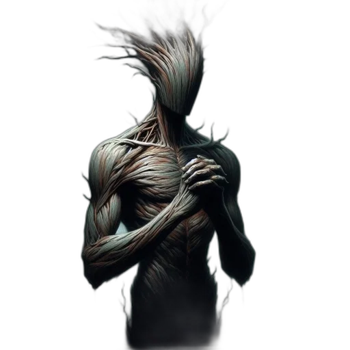 creature, hair, mask, animal transparent PNG cut-out