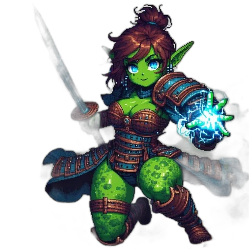 staff, weapon, sword, fantasy art transparent PNG cut-out