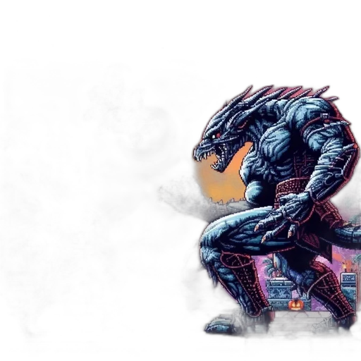 dragon, creature, animal, concept art transparent PNG cut-out