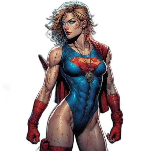 comic book art, concept art, fantasy art, cartoon transparent PNG cut-out