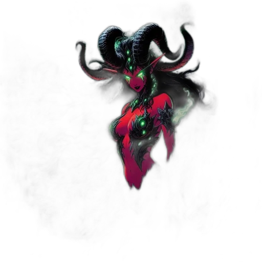 dragon, mask, creature, staff transparent PNG cut-out