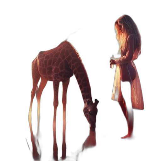 animal, creature, dress, umbrella transparent PNG cut-out