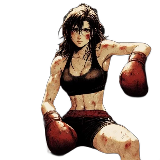 comic book art, concept art, photorealistic, pixel art transparent PNG cut-out