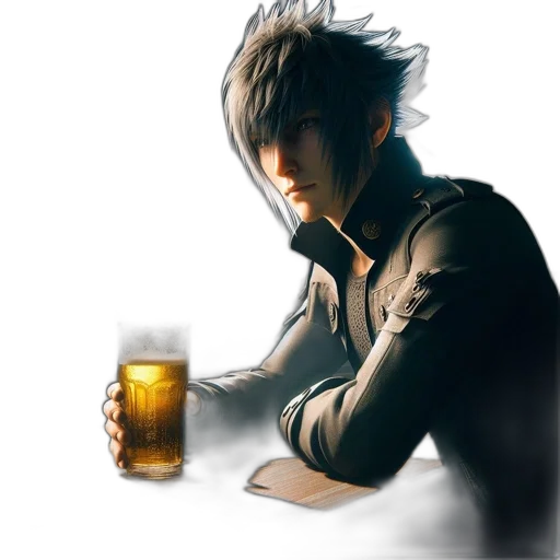 jacket, dragon, bottle, mask transparent PNG cut-out