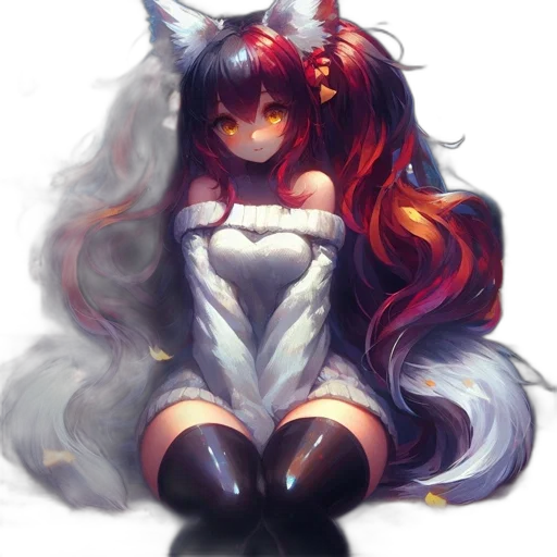 dress, staff, creature, animal transparent PNG cut-out