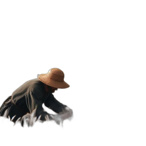 hat, hair, animal, jacket transparent PNG cut-out