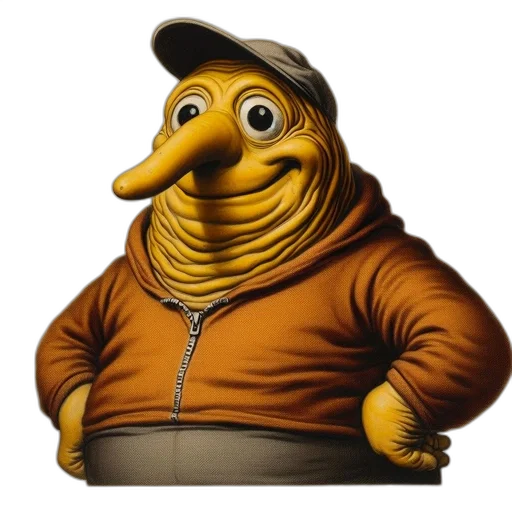 animal, jacket, creature, hat transparent PNG cut-out