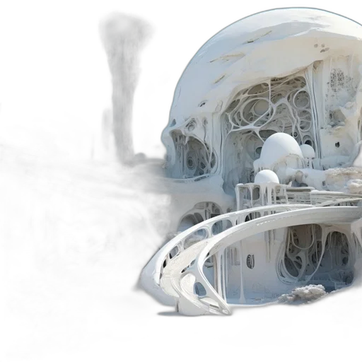 mask, robot, crown, concept art transparent PNG cut-out