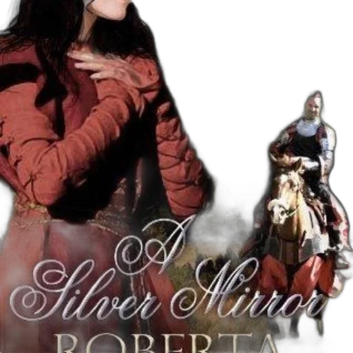 silver, mirror, roberta, captivating transparent PNG cut-out