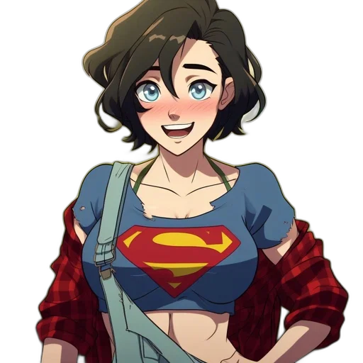 comic book art, cartoon, pixel art, anime transparent PNG cut-out