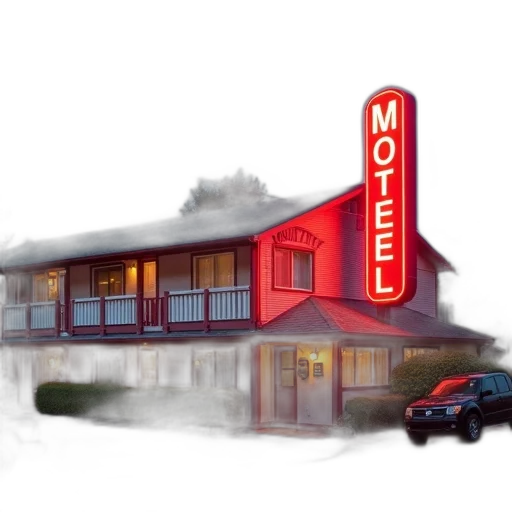 building, car, concept art, photorealistic transparent PNG cut-out