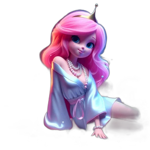 dress, staff, jewelry, crown transparent PNG cut-out