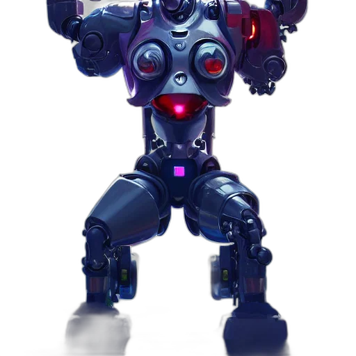 robot, weapon, staff, animal transparent PNG cut-out