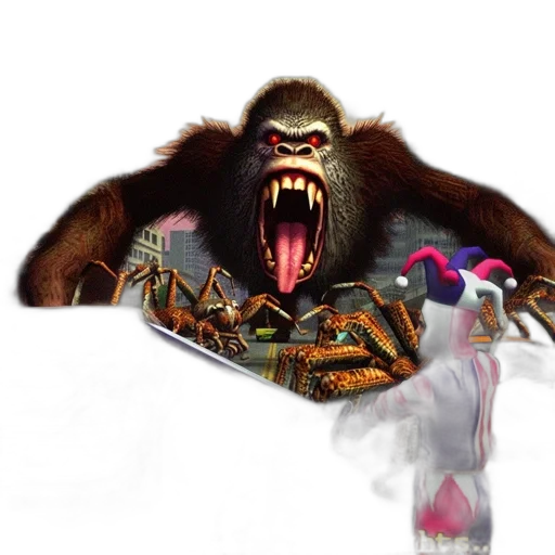 creature, animal, food, concept art transparent PNG cut-out