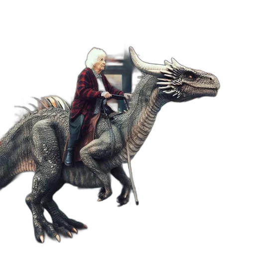 dragon, animal, creature, weapon transparent PNG cut-out