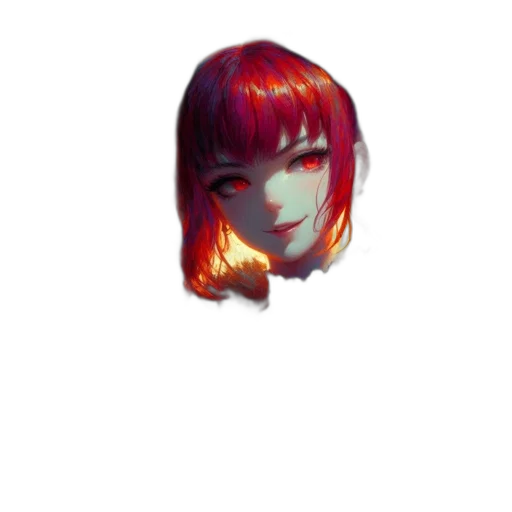 mask, face, hair, creature transparent PNG cut-out