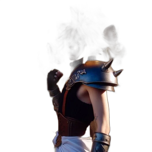 mask, sword, dragon, staff transparent PNG cut-out