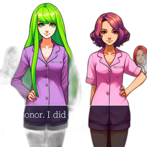 dress, pixel art, concept art, anime transparent PNG cut-out