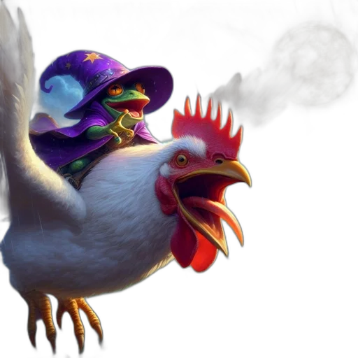 dragon, animal, hat, concept art transparent PNG cut-out