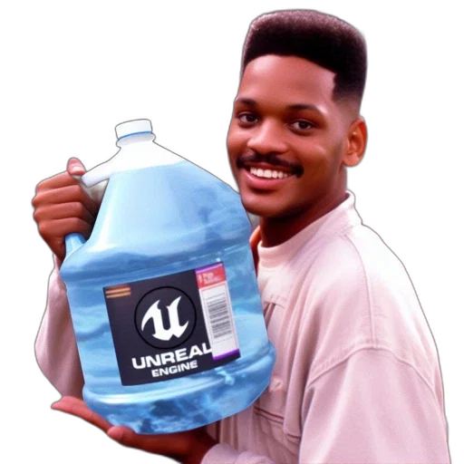 bottle, animal, vaporwave, photorealistic transparent PNG cut-out