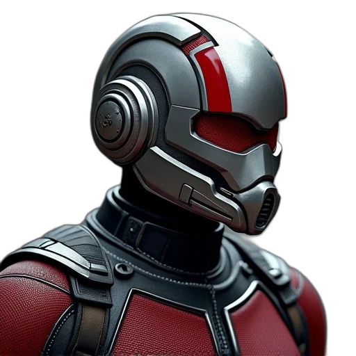 robot, mask, face, 3d render transparent PNG cut-out