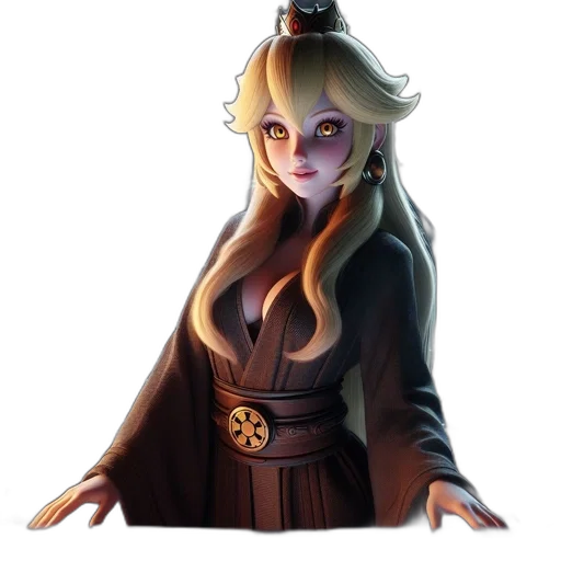 staff, dress, crown, jacket transparent PNG cut-out