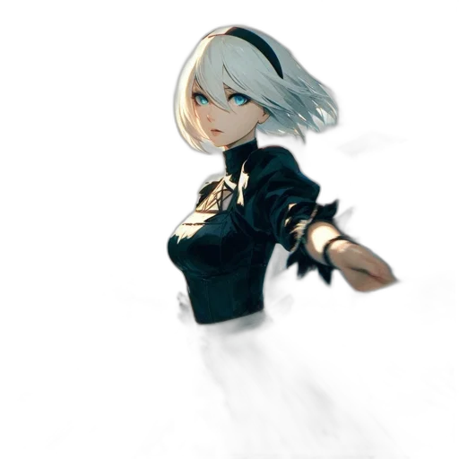 robot, weapon, staff, sword transparent PNG cut-out